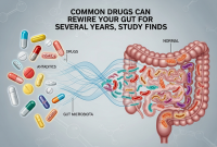 یک تحقیق می‌گوید: داروهای رایج می‌توانند تا سال‌ها روده شما را تغییر دهند