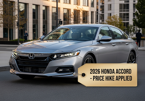 هوندا آکورد ۲۰۲۶ با امکانات بیشتر و یه افزایش قیمت جزئی فیس‌لیفت شد